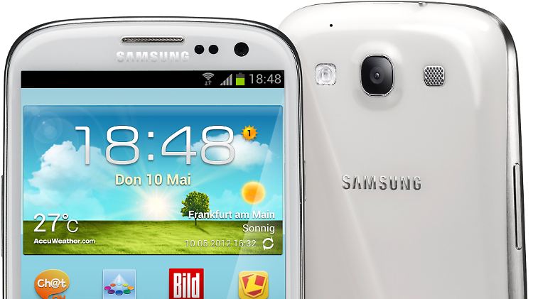 Das Samsung Galaxy S3 ist ein eleganter Kraftprotz.