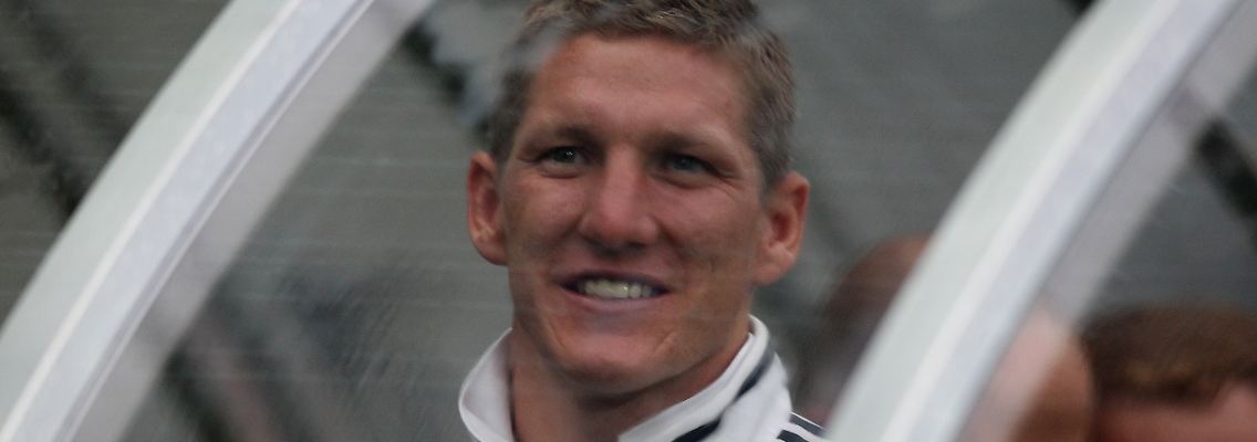 Bei der Generalprobe war Schweinsteiger nur als Zuschauer dabei.