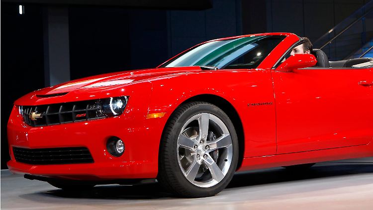Chevrolet Camaro: rot wie die "Red Devils"
