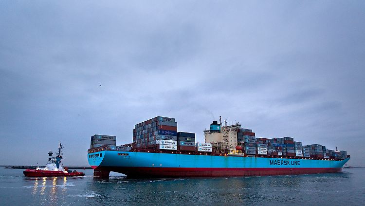 Weltweit die Nummer 1, wenn es um Containerschiffe geht: Moeller-Maersk.