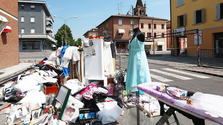 Die Besitztümer der Italiener im Erdbebengebiet sind vor Plünderern nicht sicher.