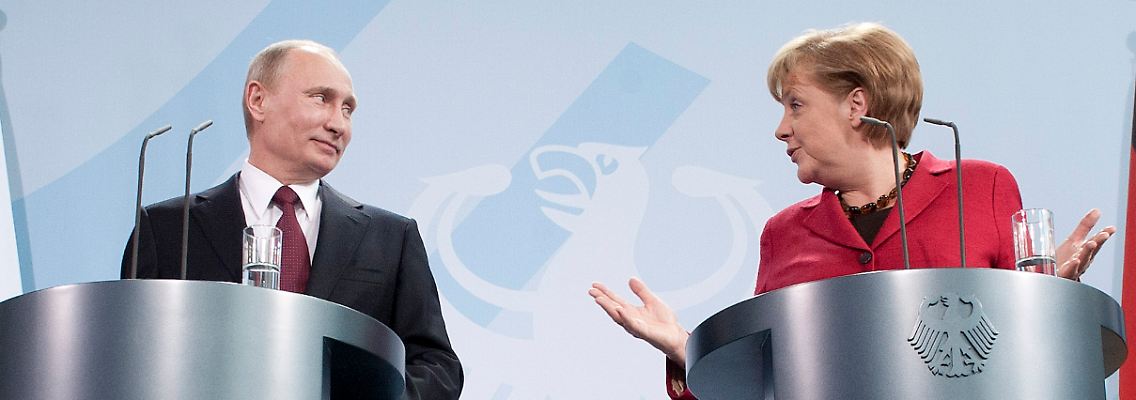 Bei ihrem Treffen in Berlin vereinbarten Merkel und Putin auch, die Beziehungen ihrer Länder zu intensivieren.