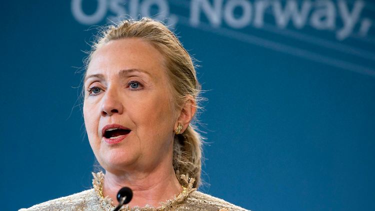 Clinton signalisierte in Oslo Kooperationsbereitschaft mit Russland in der Syrien-Frage.