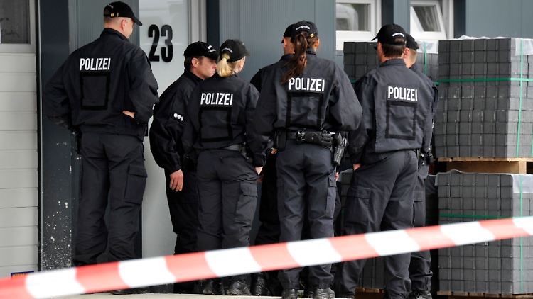 Bei einem Einsatz in Eckernförde.