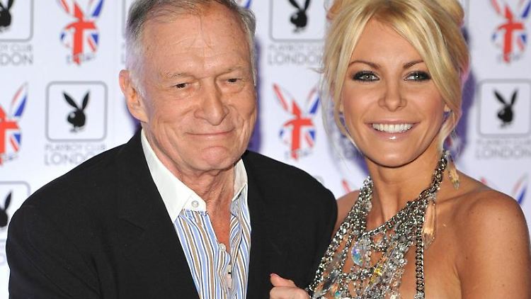 Wieder vereint: Hugh Hefner und Crystal Harris. Foto: Daniel Deme