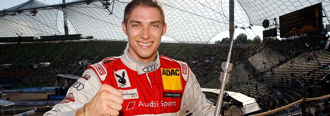Mortara (hier 2011 im Münchner Olympiastadion) freut sich über seine erste Pole Position.