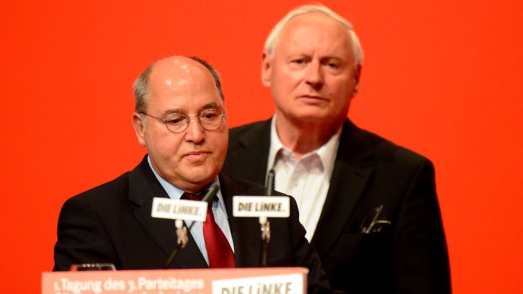 Lafontaine, Gysi: Hier stimmt die Chemie nicht mehr.