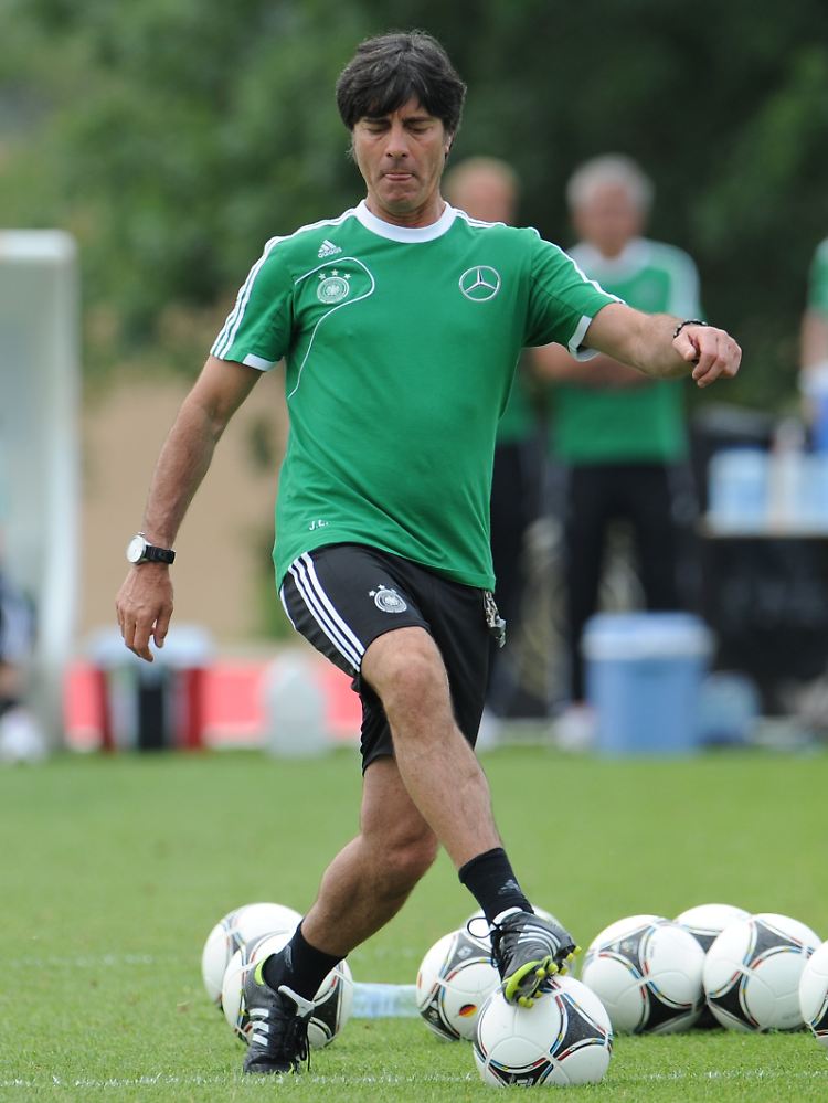 "Die Spieler müssen meine Anforderungen erfüllen.": Jochaim Löw im Trainingslager.