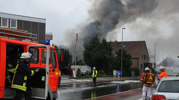 Die Feuerwehr ist in Bielefeld im Einsatz.
