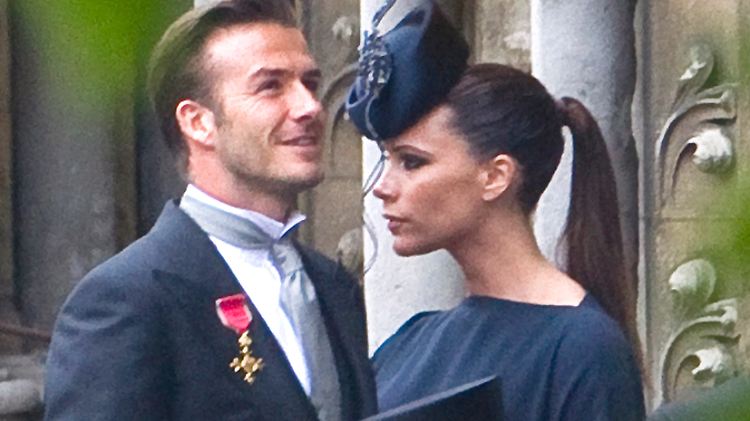 Harmonieren beim Tanztee mitnichten: David und Victoria Beckham.