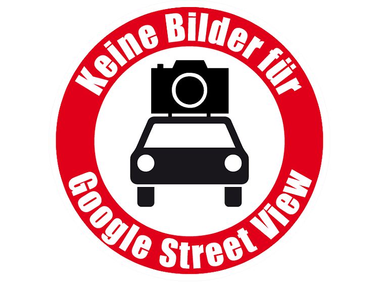 Die bayerischen Grünen stellen für den Kampf gegen Street View sogar Plakate zum Download zur Verfügung.