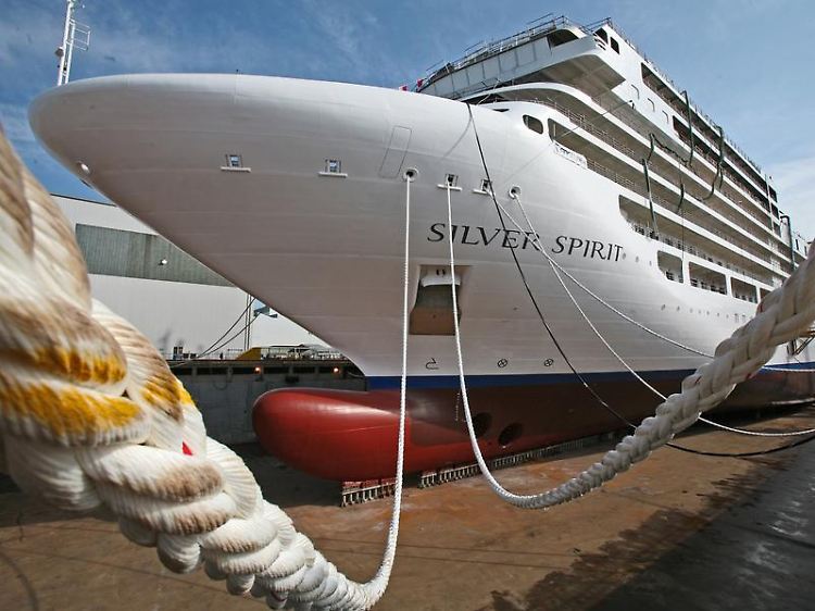 Gebaut von der Fincantieri-Werft in Italien: Die "Silver Spirit" ist das sechste Kreuzfahrtschiff von Silversea Cruises.