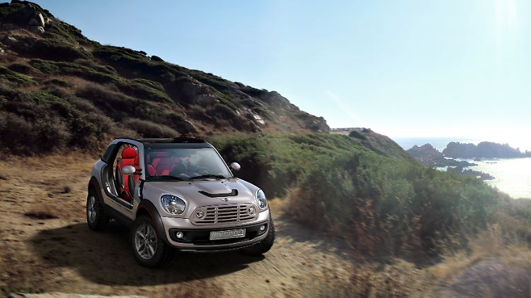 Der Mini soll ins Gelände. Die Kultmarke bastelt eifrig an einem offroadfähigen Modell.