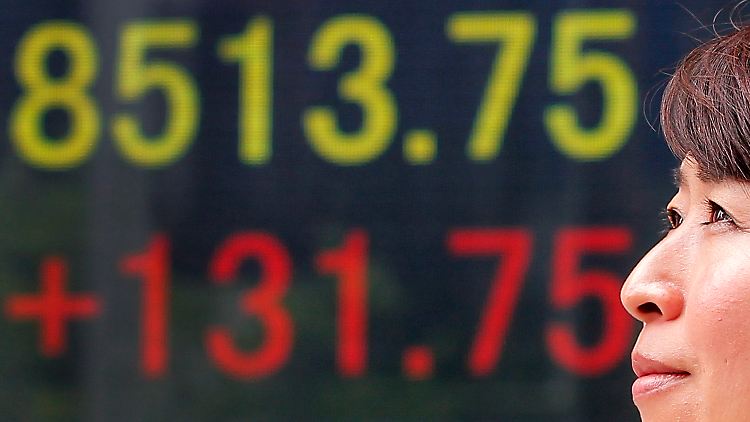 Die schaffen das, die Europäer: In Tokio ziehen die Kurse an.