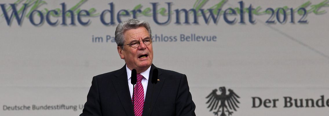 Fühlt sich in jedem Ressort zu Hause: Bundespräsident Gauck.