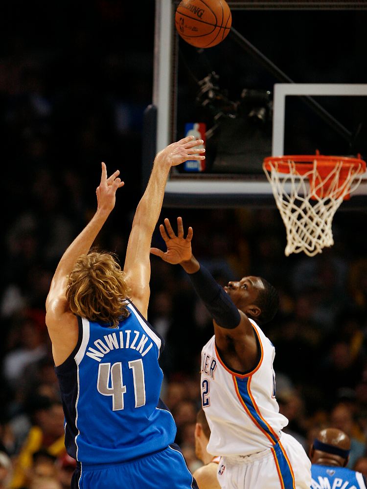 Treffsicher: Dirk Nowitzki versenkte 13 von 18 Feldwürfen.