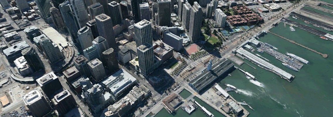 Dreidimensionale Ansichten von Städten wie San Francisco wird es künftig auch auf Smartphones geben.