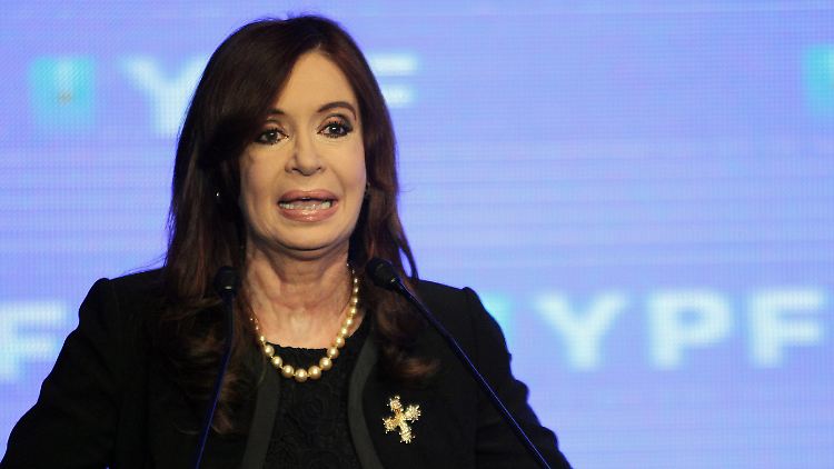 Cristina Kirchner geht mit gutem Beispiel voran.