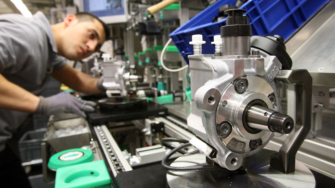 Bosch-Produktion in Stuttgart-Feuerbach: Kurzarbeit und weniger Gehalt.