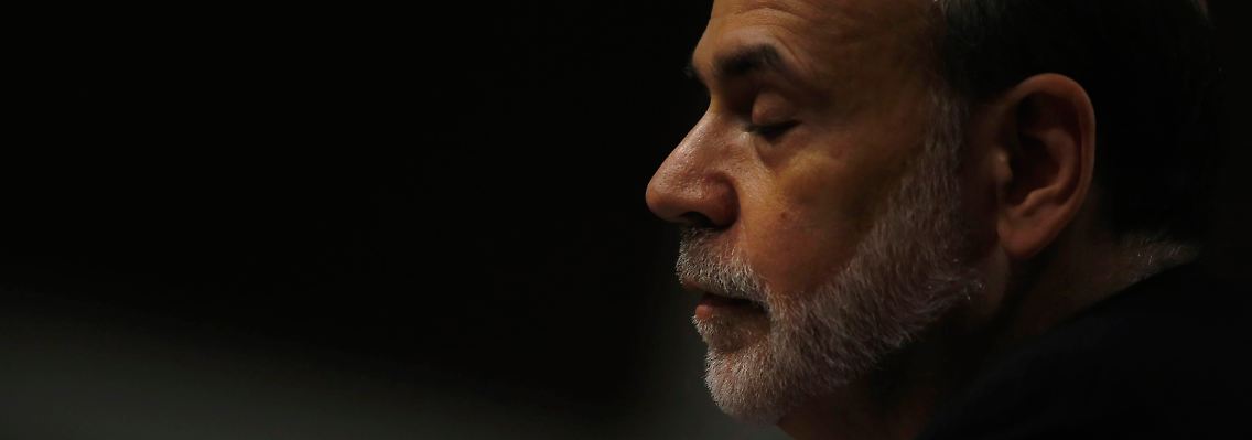 Fed-Chef Bernanke ruht in sich selbst, die US-Wirtschaft tut das derzeit auch: starkes Wachstum? Fehlanzeige.