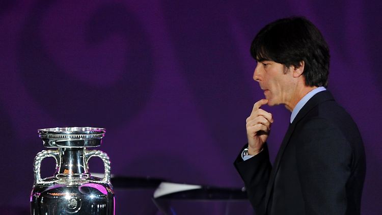 Joachim Löw, selbstbewusst.