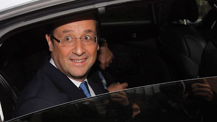 Weiß bestimmt schon, wo er sein Kreuzchen macht: François Hollande.
