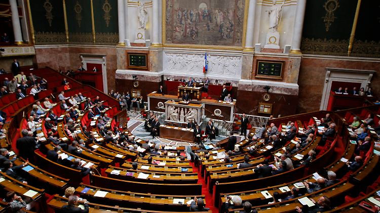 Die Assemblee Nationale in Paris. Künftig werden hier wohl wieder die Linken das Sagen haben.