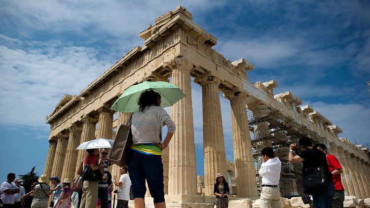 Touristenziel Akropolis