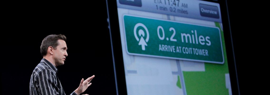 Apple-Manager Scott Forstal auf der Entwicklerkonferenz in San Francisco.