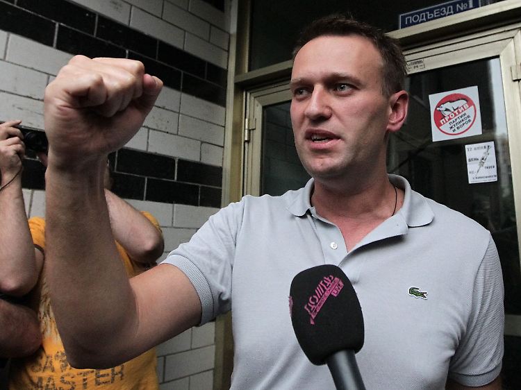 Alexej Nawalny gibt sich kämpferisch.