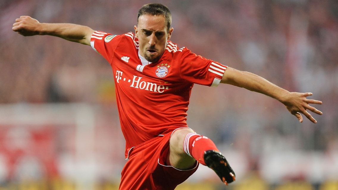 Der Zeh tut weh: Franck Ribéry.