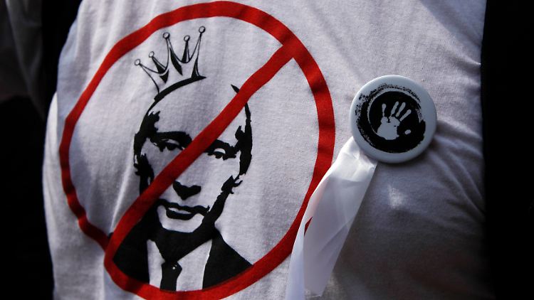 "König Putin" hat durchaus Widersacher.