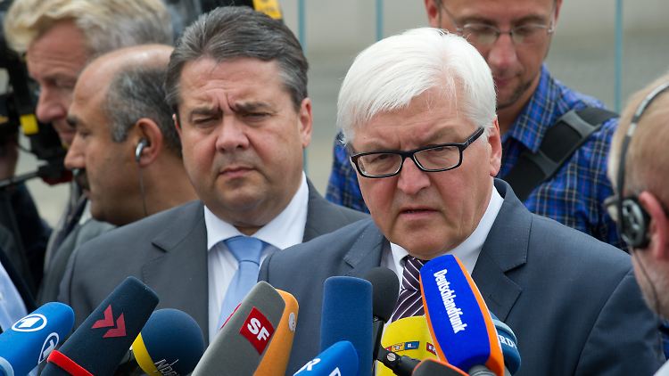 Gabriel, Steinmeier: Die Kanzlerin braucht ausnahmsweise die Konkurrenz.