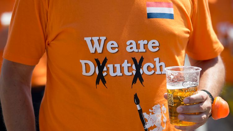 In Charkow sind die Fans der Niederlande in der Überzahl.