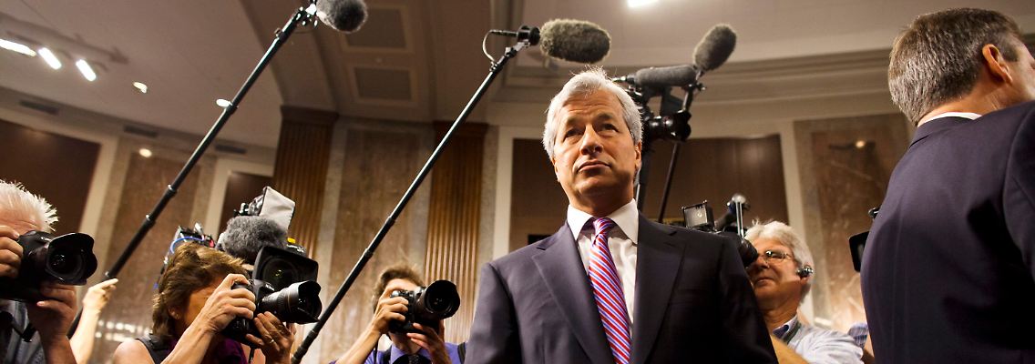 Schwerer Gang für Jamie Dimon.