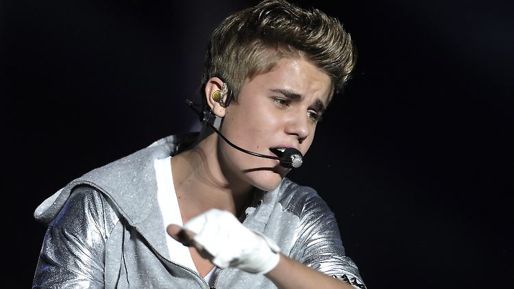 "Ich möchte alles sein, was Du willst": Justin Bieber.