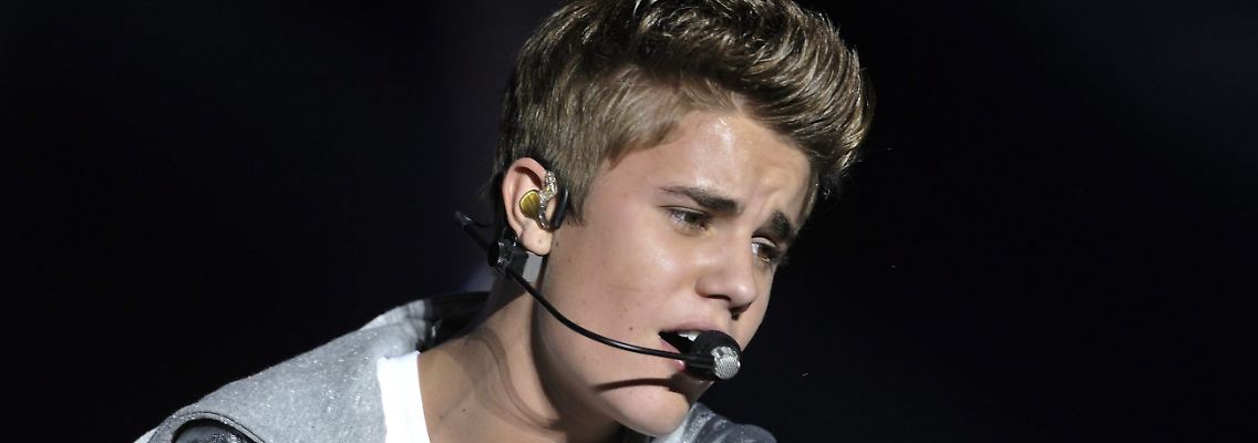 "Ich möchte alles sein, was Du willst": Justin Bieber.