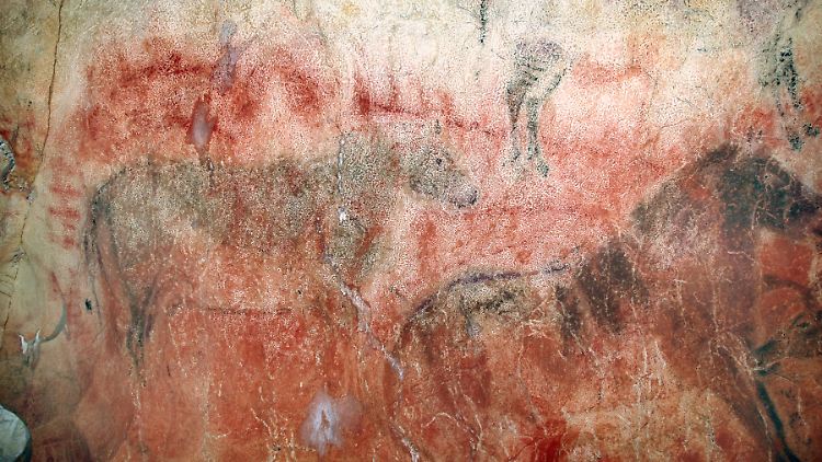 Frühe Höhlenmalereien: Der Künstler könnte ein Neandertaler gewesen sein.
