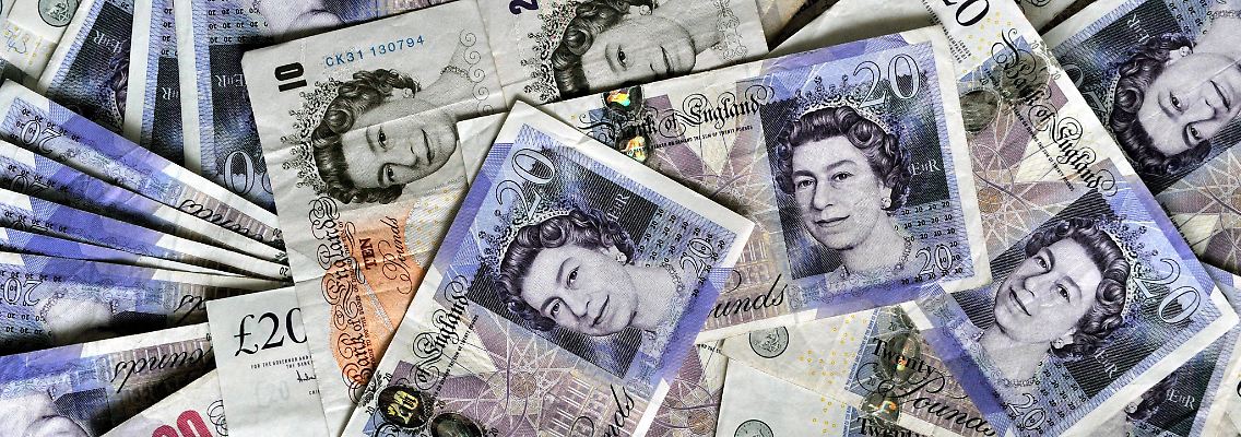Geld für die Wirtschaft. Großbritannien will die Konjunktur in Schwung bringen.