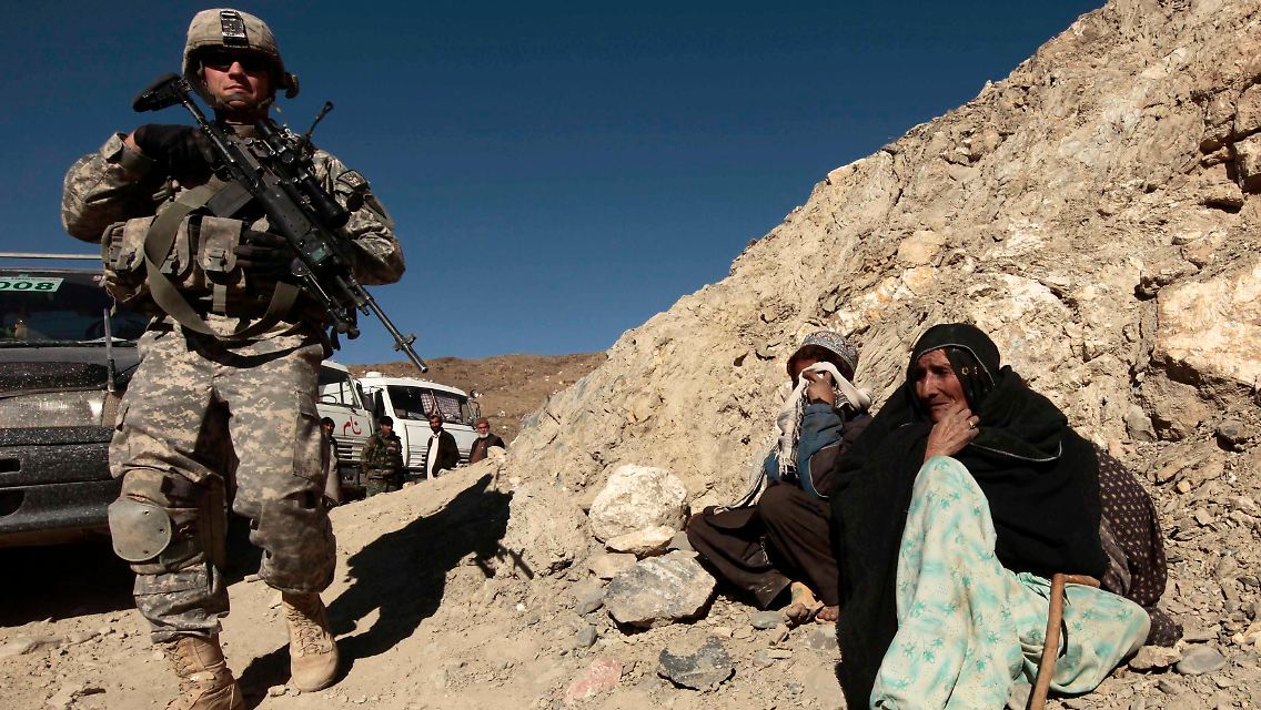 Ein US-Soldat in der afghanischen Provinz Khost. Die Nato fordert auch von Deutschland mehr Truppen.