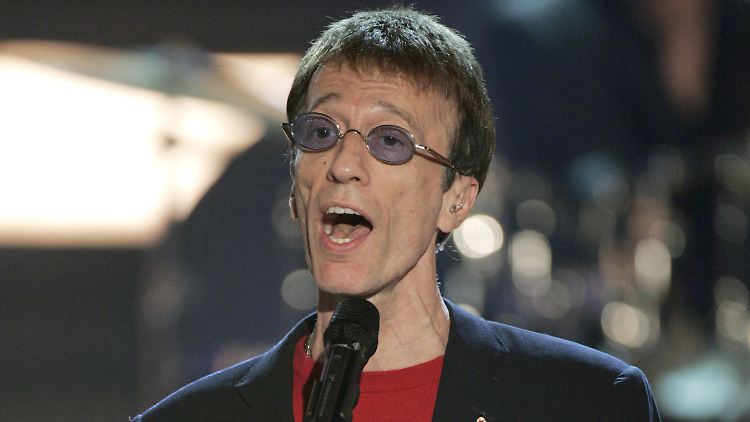 Ist nicht glücklich: Robin Gibb.