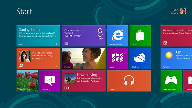 Mit Windows 8 will Microsoft auf dem Tablet-Markt zum Erfolg kacheln.