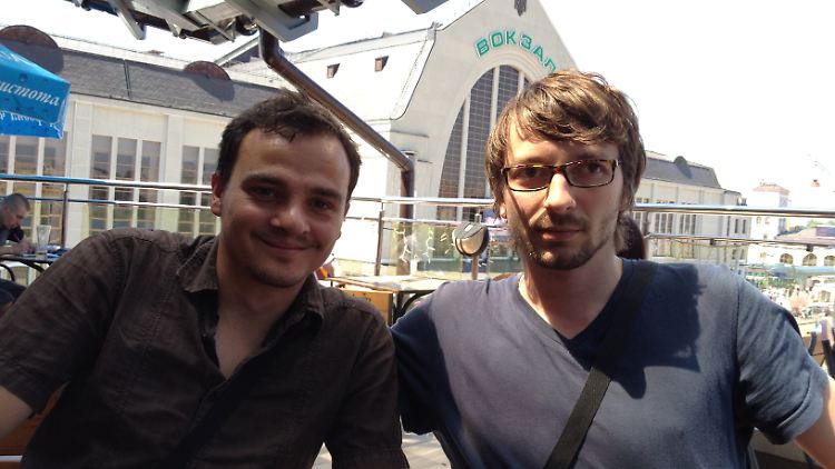 Suchen das Abenteuer: Christopher (l.) und Frank aus Jena. Und wie sie erzählen, haben sie es auch gefunden.