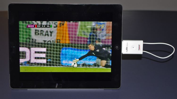 Die Hauppauge myTV 2GO ist kleiner als eine Streichholzschachtel.