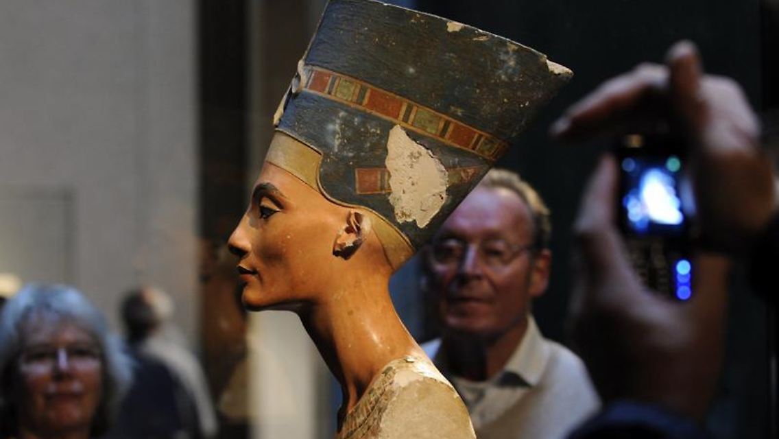 Der Star des Neuen Museums: Die Nofretete-Büste.
