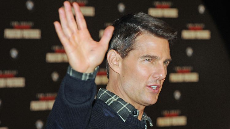 Ja, auch seine Schläfen werden grau: Tom Cruise.