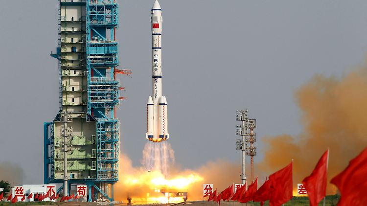 Start geglückt: Die "Shenzhou 9".