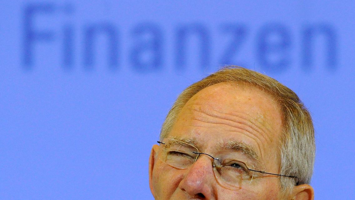 So langsam wird's für Wolfgang Schäuble knifflig.
