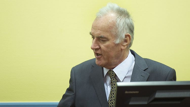Mladic findet, dass er unschuldig ist.