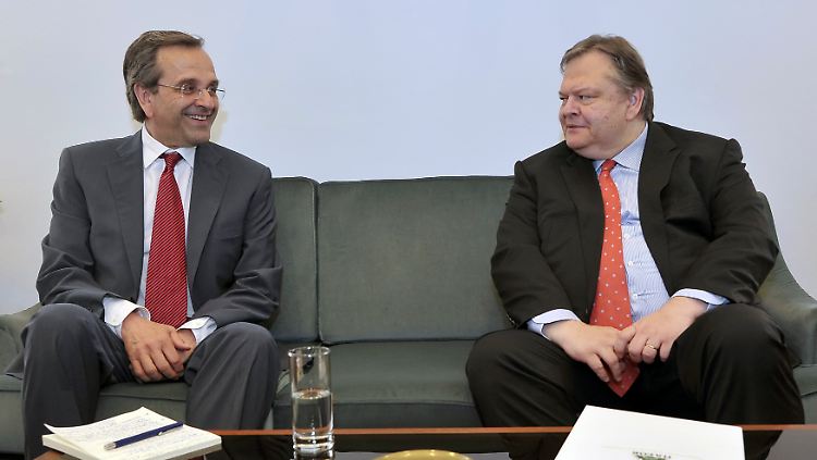 Venizelos, Samaras: Die beiden müssen es richten.